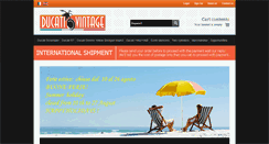 Desktop Screenshot of ducativintagestore.com